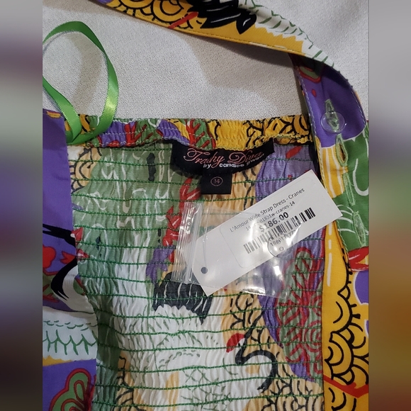 NWT Trashy Diva L'Amour 14 Tropical Cranes - Picture 2 of 7